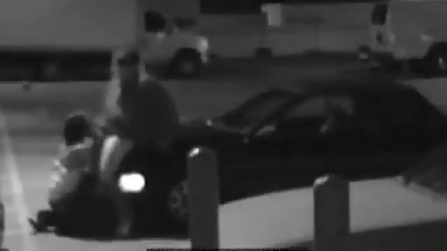 Sexy Girlfriend Gives Him a Blowjob Right There In The Parking Lot