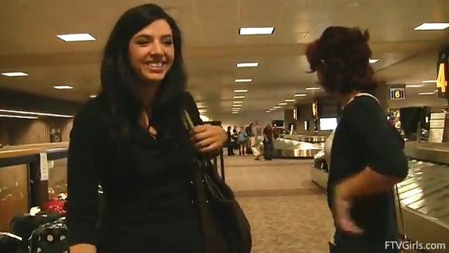 Bold Rita & Madeline Flaunt Their Boobs Candidly In Public Place