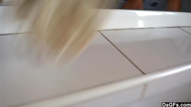 Hot Amateur Girlfriend Strips Slowly During Housecleaning Duty