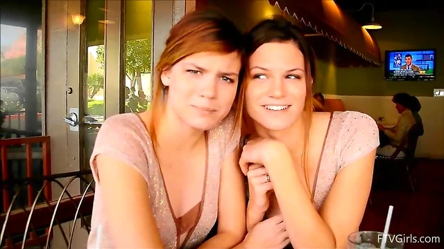 Lesbian Passion Unleashed: Raylene & Romi's Public Makeout Reality Show