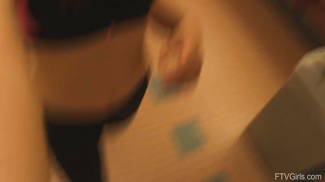 Sizzling Melody's Big Natural Tits & Pussy Fingering Action Showdown