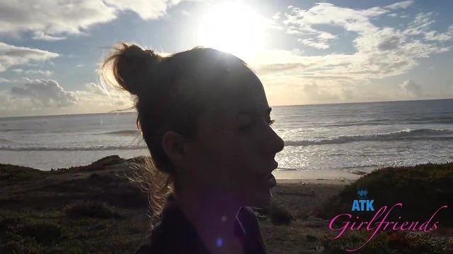 Summer Vixen Gets Fingered in Car by Brunette POV HD Thrill Ride