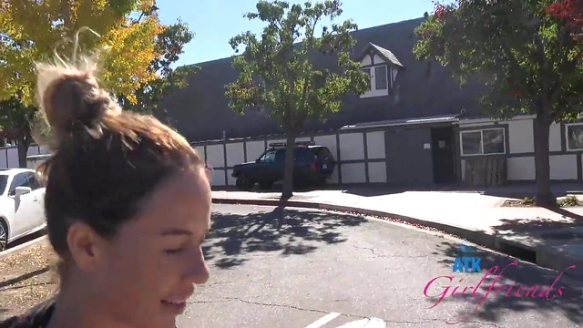 Summer Vixen Gets Fingered in Car by Brunette POV HD Thrill Ride