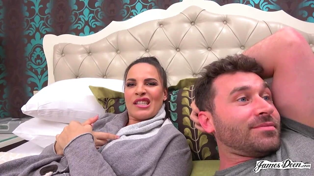 Brilliant Brunette Dana Gets Fucked Hard After Showing Off Her Natural Big Tits