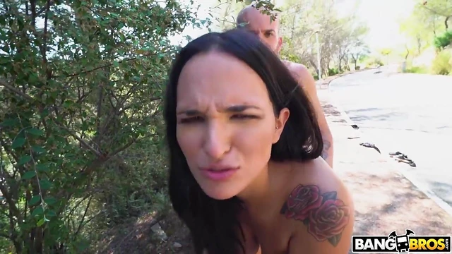 Claudia Bevel's Quick Backyard Fuck With Cheating Neighbor