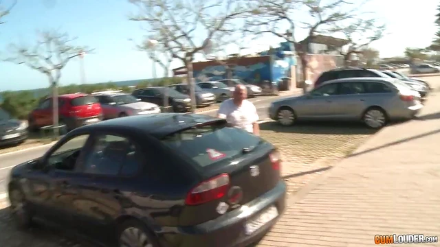 Brunette Celebrates Birthday With Wild Hardcore Car Fuck Action