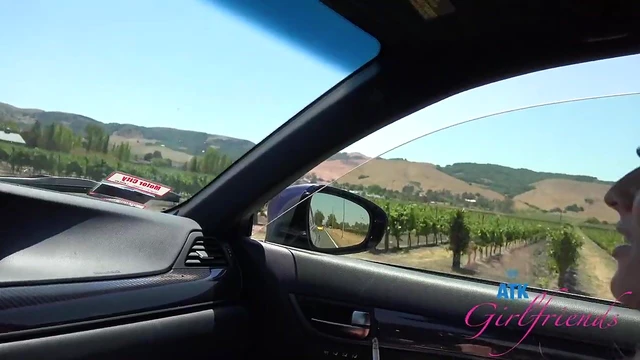 Outdoor Tattooed Blonde Teases, Flirts Before Getting Screwed Hard