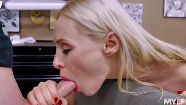 Blonde Mature Natasha Desperately Craves Stranger's Cock for Orgasm Bliss