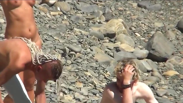 Sneaky Voyeur Watches Nudists Reveal Their Stunning Bodies Naturally