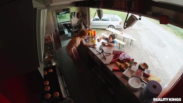 Coworker Fucks Scarlett Jones Hard Until She Moans Loudly