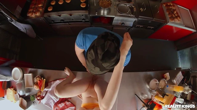 Coworker Fucks Scarlett Jones Hard Until She Moans Loudly