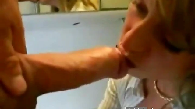 Sexy Train Ride Features Perky Tits and Sultry Blowjob Action