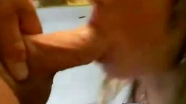 Sexy Train Ride Features Perky Tits and Sultry Blowjob Action