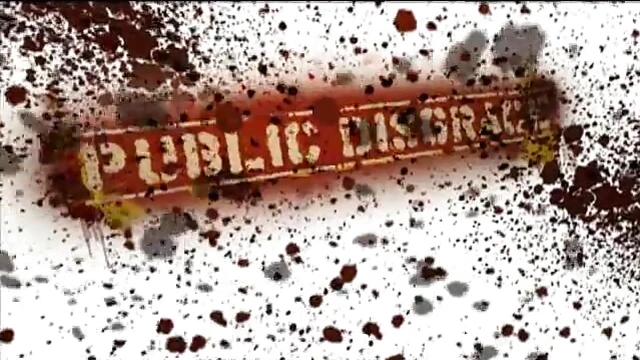 Cuffed Submissive Brunette Wanders in Shackles Arousing Curiosity All Day Long