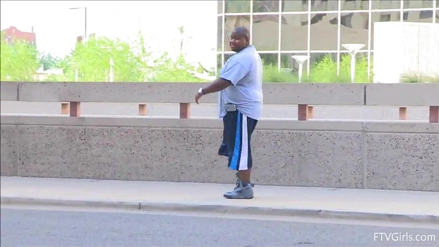 Sexy Babe Flashes Ass Under Pink Dress While Walking Street Seductively