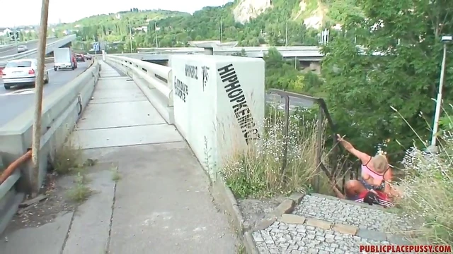 Fun-loving Couple Fingers Each Other Publicly before Fucking Passionately