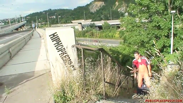 Fun-loving Couple Fingers Each Other Publicly before Fucking Passionately