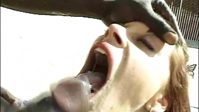 Skilled Brunette Girl Expertly Handles Massive Dicks With Her Lips