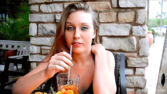 Sexy Amateur Babe With Long Hair Gets Naughty And Wild Outdoors