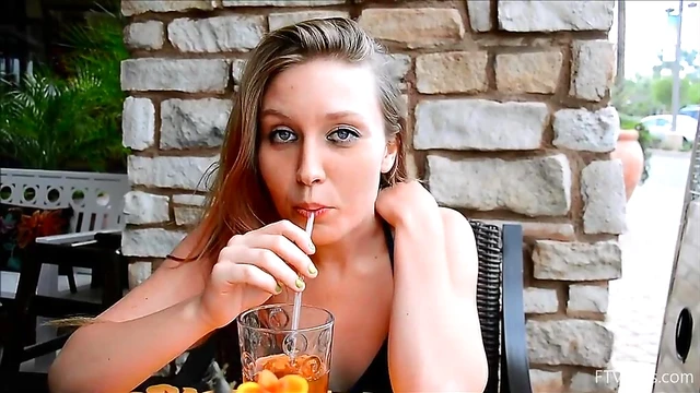 Sexy Amateur Babe With Long Hair Gets Naughty And Wild Outdoors