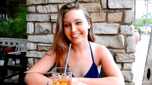 Sexy Amateur Babe With Long Hair Gets Naughty And Wild Outdoors