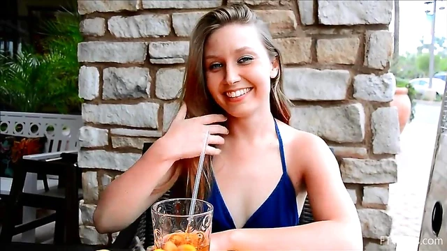 Sexy Amateur Babe With Long Hair Gets Naughty And Wild Outdoors