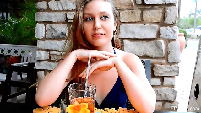 Sexy Amateur Babe With Long Hair Gets Naughty And Wild Outdoors