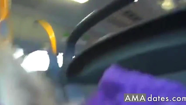 Two Strangers Turn Into Friends With Steamy Blowjob On The Bus Ride