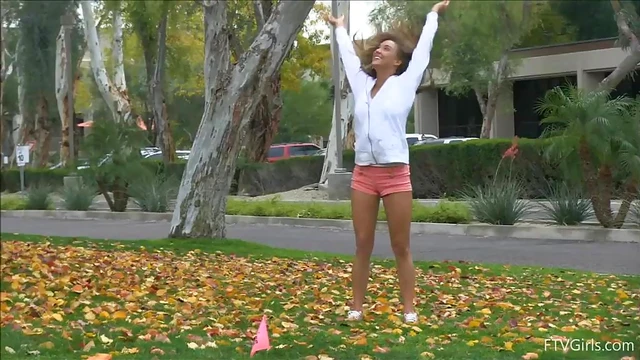 Hot Lesbians in Shorts Share Passionate Kisses During Public Rendezvous