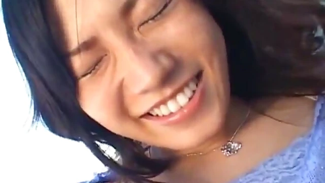 Outdoor Playtime with Hairy Pussy of Hot Asian Girlfriend Toyed Up