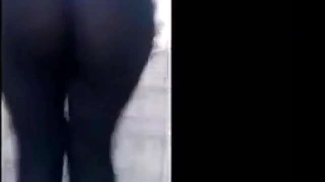 Tight Shorts Show Off Hot Camel Toes and Sexy Spandex Action