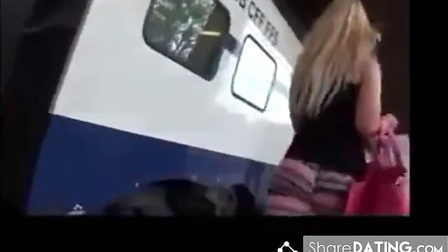 Tight Shorts Show Off Hot Camel Toes and Sexy Spandex Action