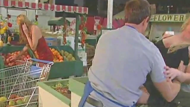 Peter North Pounds Two Horny MILF's Hard Inside Store Aisle