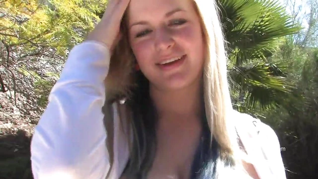 Sexy Danielle Shows Off Her Cunt & Natural Tits Without Missing A Beat