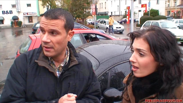 Inviting Seductive Slut into Car Leads to Steamy Hardcore Fuck