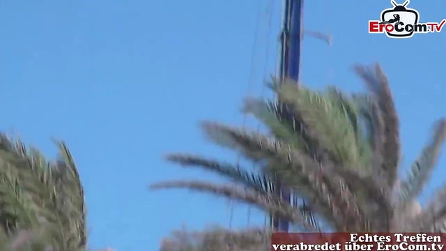 German Teens Play Lesbian Games Voyeur Style at Mallorca Public Beach