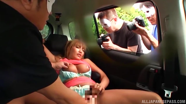 Sizzling Futaba Yukina Gets Ravaged Hard In The Backseat By Her Eager Lover