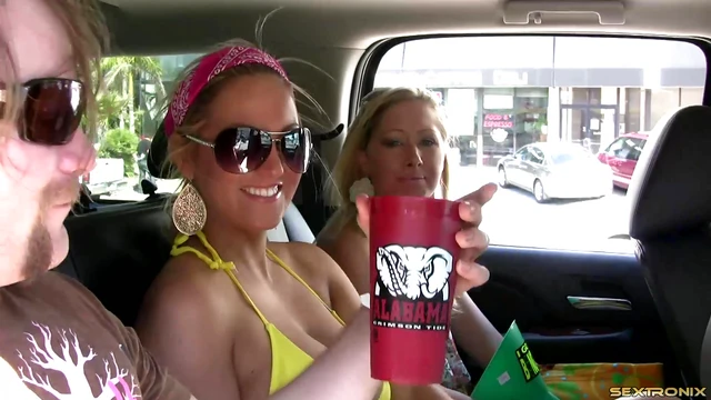 Sizzling Babes Enjoying Steamy Sex Acts at an Electric Beach Bash