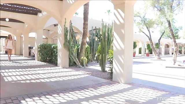 Hot Solo Star Shows Off Seductive Skills Wearing Only High Heels Publicly