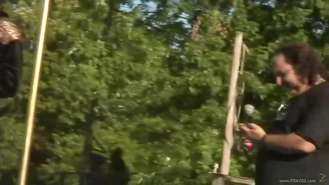 Naked Girls Pose Boldly Before Eager Crowd at Public Contest Event