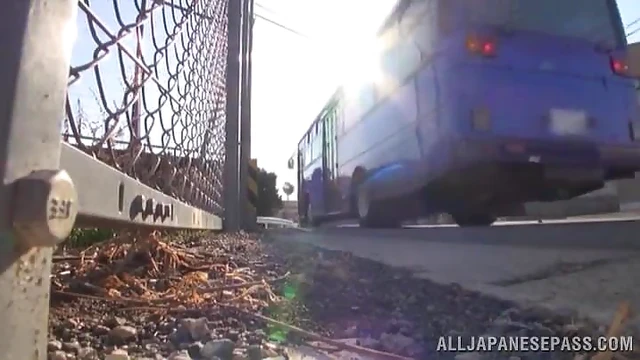 Slutty Japanese Woman Gets Gang-Banged Hard Inside Bus Vibes