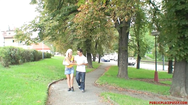 Outdoor Bliss: Michas Slutty Blonde Fantasy Of Cock Craving Sex