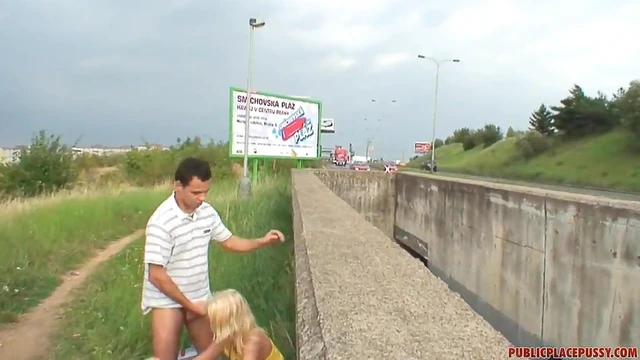 Outdoor Bliss: Michas Slutty Blonde Fantasy Of Cock Craving Sex