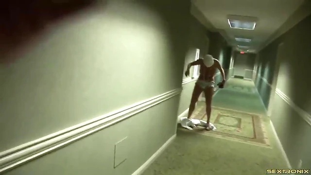 Curvy Cowgirl Shows Off Her Big Tits Post-Street Party Temptation