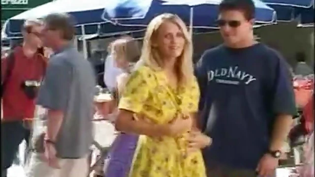 Seductive Czech Beauty Krizstina Exposed Naked Amid Public Desire