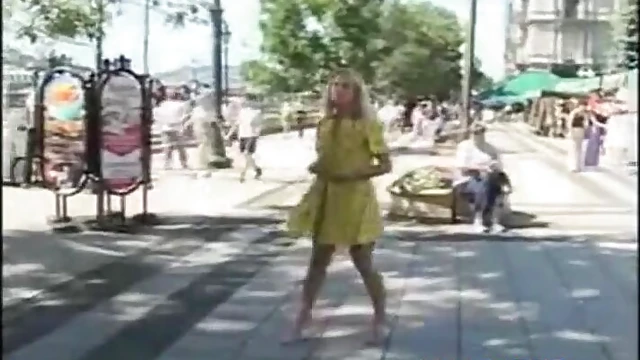 Seductive Czech Beauty Krizstina Exposed Naked Amid Public Desire