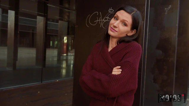 Arian Joy's Small Tits Shake As She Rides Cock In Public For All To See