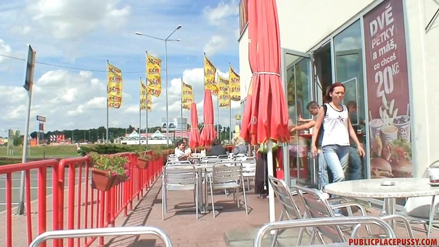 Hot Blonde Slut Alexa Gets Hardcore Forest Fuck from Stud Guy