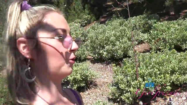 Dirty Lily Adams Shows Off Her Pretty Feet While Pissing Seductively