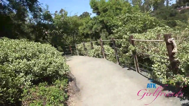 Dirty Lily Adams Shows Off Her Pretty Feet While Pissing Seductively